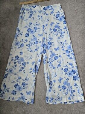 Joie Linen Wide-Leg Pants